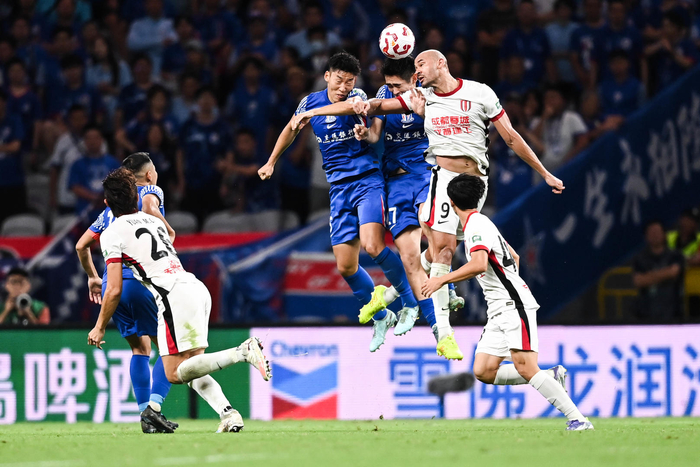 成都蓉城对上海申花